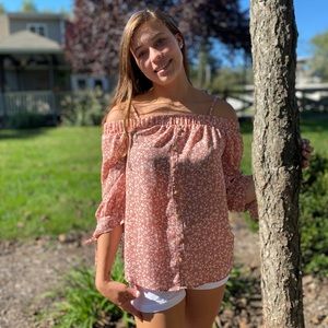 off the shoulder top